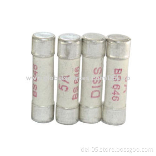 Ceramic Tube Fuses, Compliant with the RoHS Directive